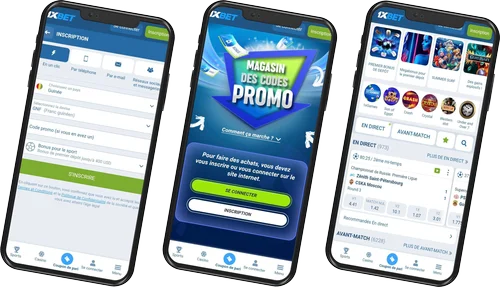 1xBet Comment s’inscrire sur l’application avec